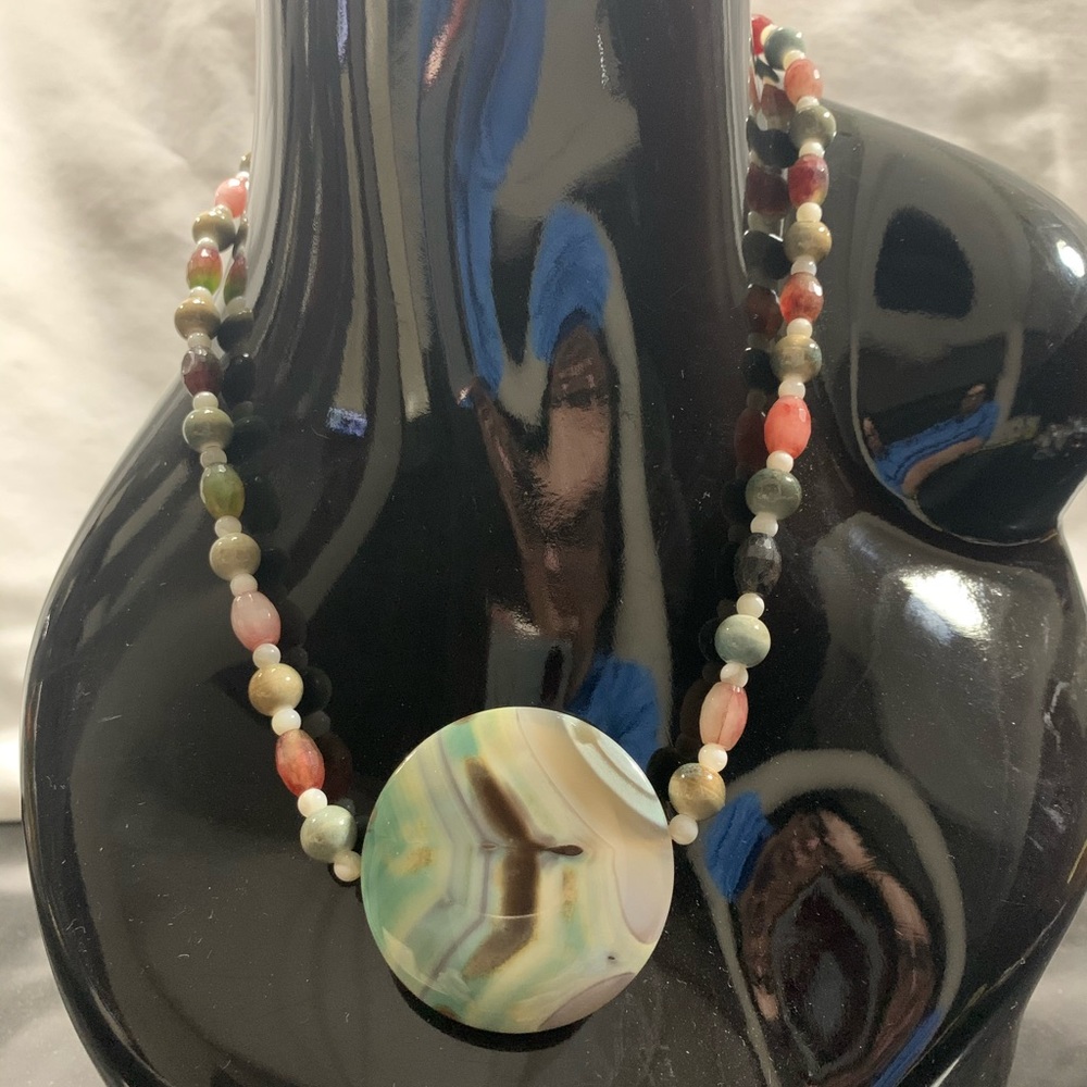 Stone necklace